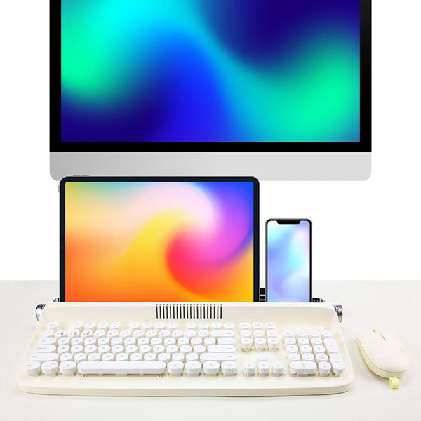 ACGAM ACTTO B503 タイプライター レトロ Bluetooth メンブレン キーボード