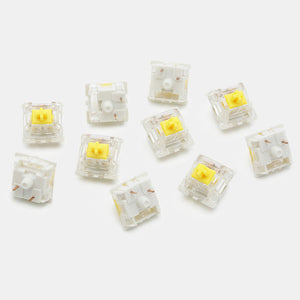 Gateron G Pro Yellow Switches display