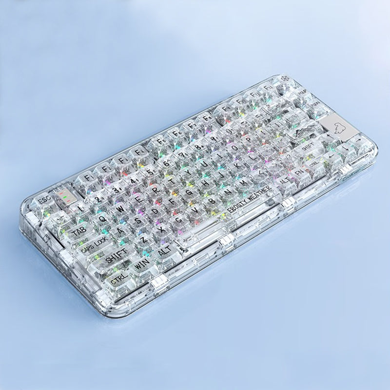 CoolKiller CK75 transparent keyboard display