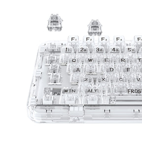 CoolKiller CK98 3-Mode Transparent Mechanical Keyboard