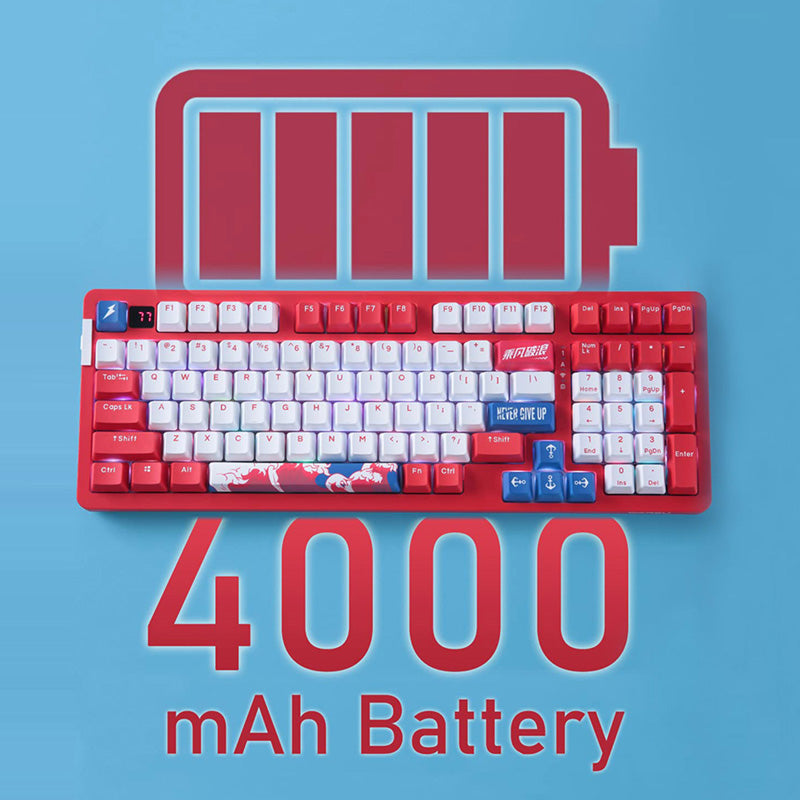 Dareu A98 keyboard 4000mAh battery
