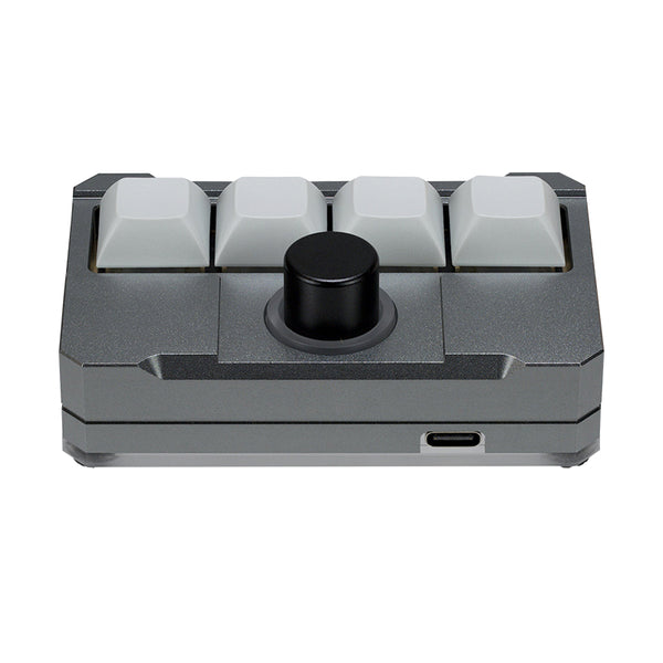 DOIO KB04-01 Macro Keyboard 4 Keys + 1 Knob Macro Pad
