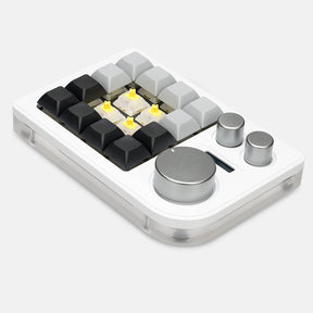 DOIO KB16-01 Macro Keyboard 16 Keys + 3 Knob Macro Pad
