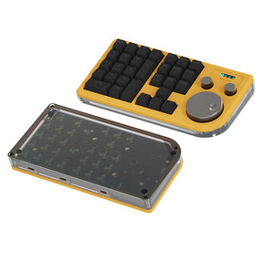DOIO KB30-01 マクロ キーボード 30 キー + 3 ノブ マクロ パッド