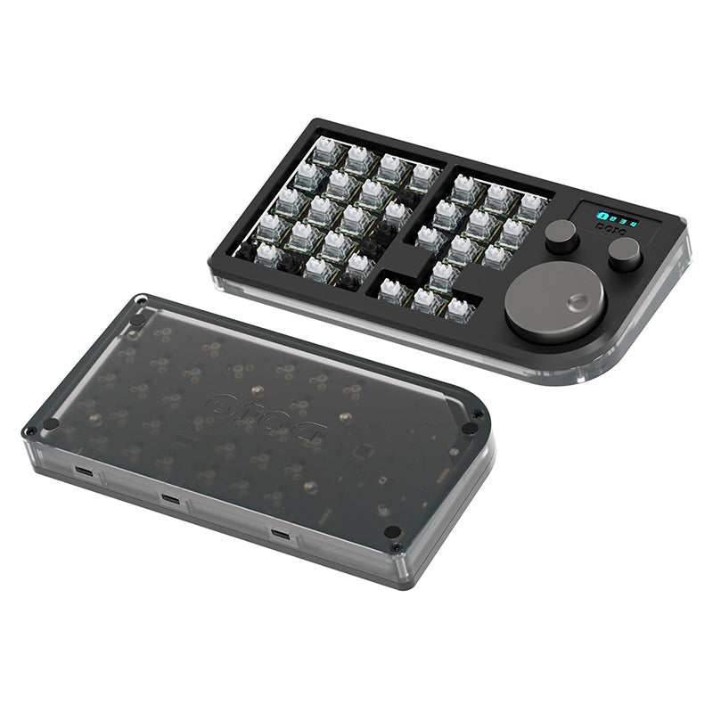 DOIO KB30-01 Macro Clavier 30 Touches + 3 Boutons Macro Pad