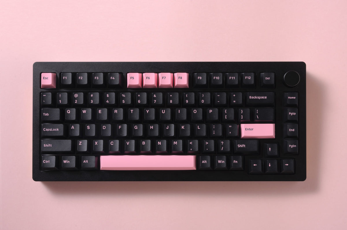 MonsGeek M1 DIY Keyboard Kit black color show