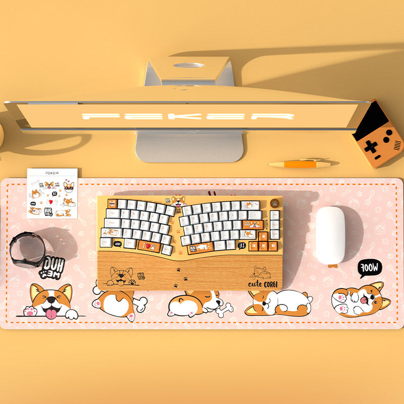 FEKER Alice 80 Corgi Keyboard with wrist rest