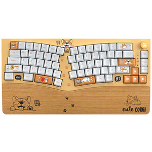 FEKER Alice 80 Corgi Keyboard with wrist rest