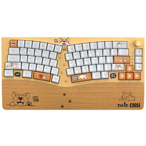 FEKER Alice 80 Corgi Keyboard with wrist rest