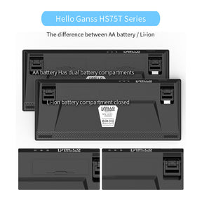 HELLO GANSS HS75T LI Mechanical Keyboard