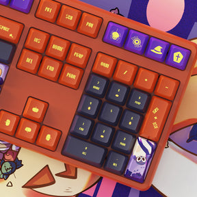 Happy Halloween Cherry Profile PBT Keycap Set 128 chiavi