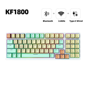 Homoo KF1800 3-Mode Mechanical Keyboard
