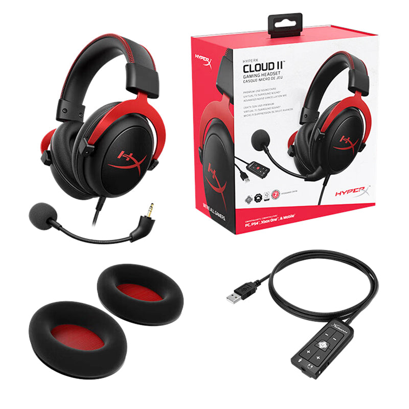 HyperX Cloud II Surround Sound Wired Gaming Headset WhatGeek