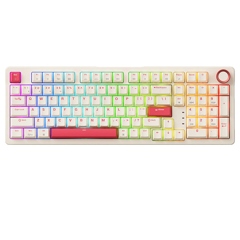 JAMESDONKEY RS2 Guiqi RGB-Dichtung mechanische Tastatur