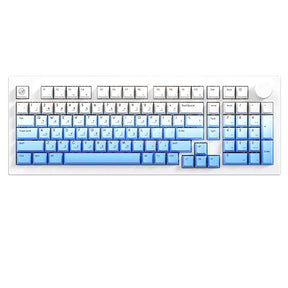JAMESDONKEY RS2 White Aluiminum Wireless Mechanical Keyboard
