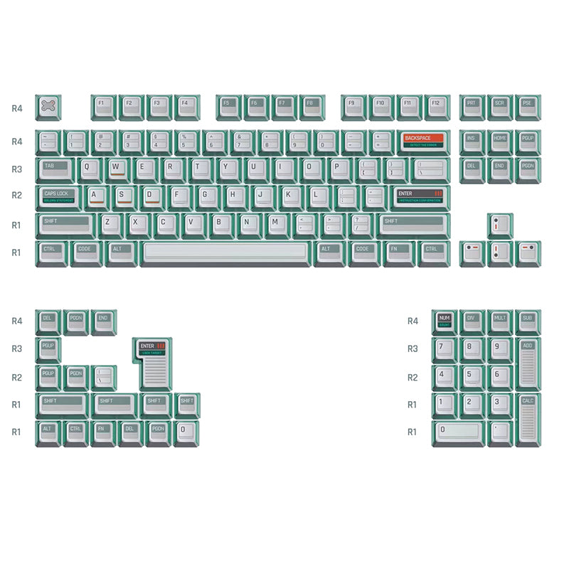 Keytok CTRL Series PBT Keycap Set - Thumbnail 4