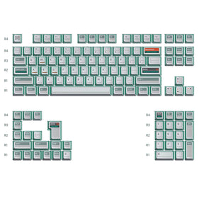 Keytok CTRL シリーズ サイバーパンク スタイル OEM プロファイル PBT キーキャップ セット