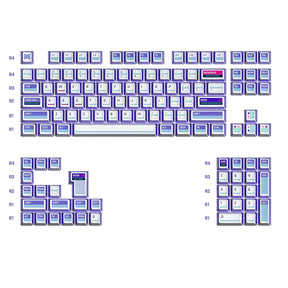 Keytok CTRL Series Cyberpunk Style OEM Profile PBT Keycap Set