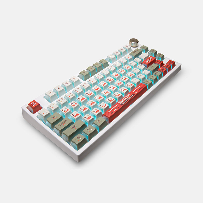 Keytok Morse Semi-Transparent Keycap Set 121 Keys details