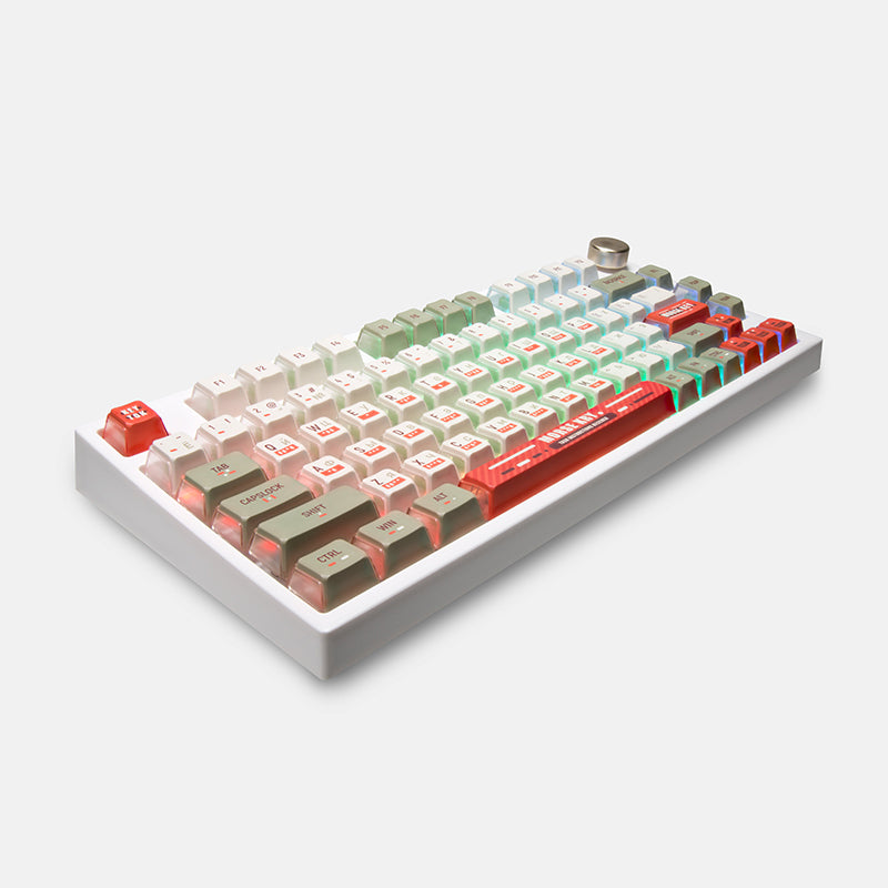 Keytok Morse Semi-Transparent Keycap Set 121 Keys sjpw