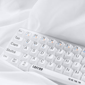 Lofree 1% Dual Mode Transparent Keyboard