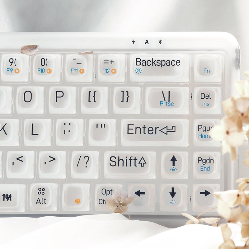 Lofree 1% Dual Mode Transparent Mechanical Keyboard