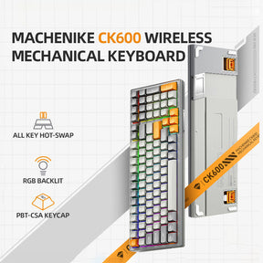 Machenike CK600 Wireless Mechanical Keyboard