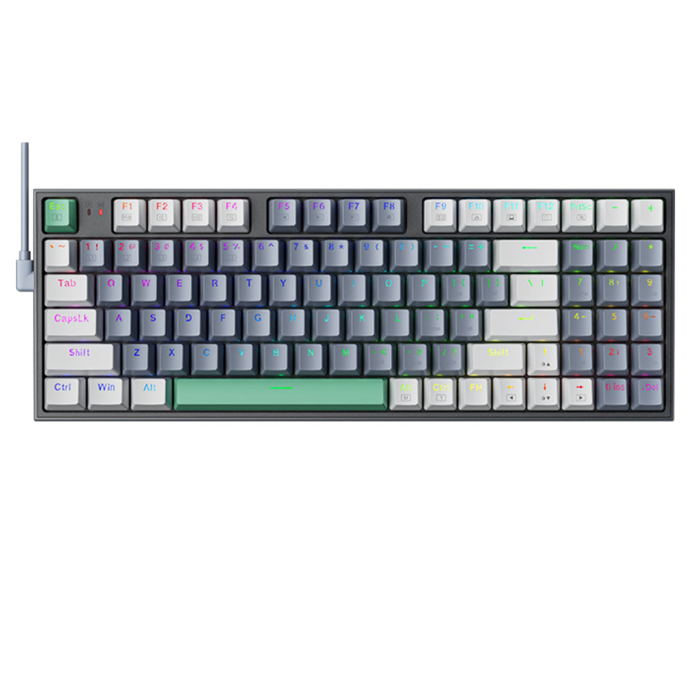 Machenike K500 Kabelgebundene mechanische Tastatur