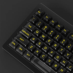 Black Yellow Mechanical Keyboard MonsGeek M1