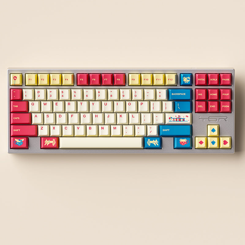 MOMOKA Carnival ANSI/ISO Cherry Profile Keycap Set 173 Keys