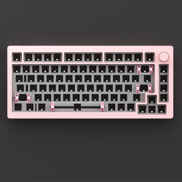 MonsGeek M1 DIY Kit Pink Colors Show