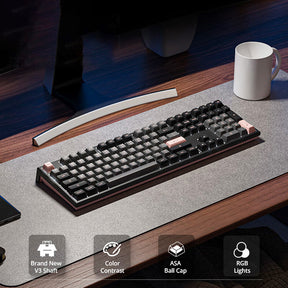 MonsGeek AKKO MG108 keyboard details show