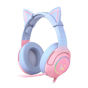 ONIKUMA K9 Gradient Cat Ear Gaming Headset