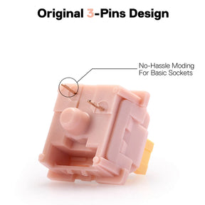 Outemu Silent Peach Linear Switches