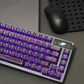 PIIFOX Cyberpunk ASA Profile PBT Keycap Set 117 Keys