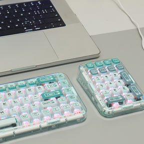 PIIFOX Binary ASA Profile PBT Keycap Set 117 Keys