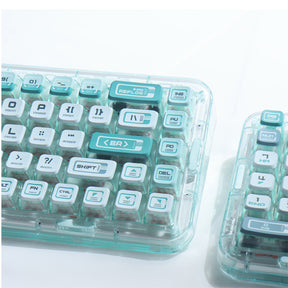 PIIFOX Binary ASA Profile PBT Keycap Set 117 Keys