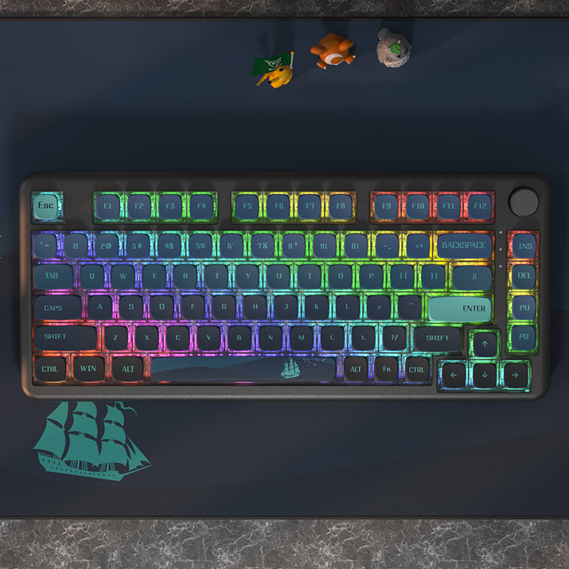 PIIFOX Nautical ASA Profile Pudding Keycap Set 117 Teclas