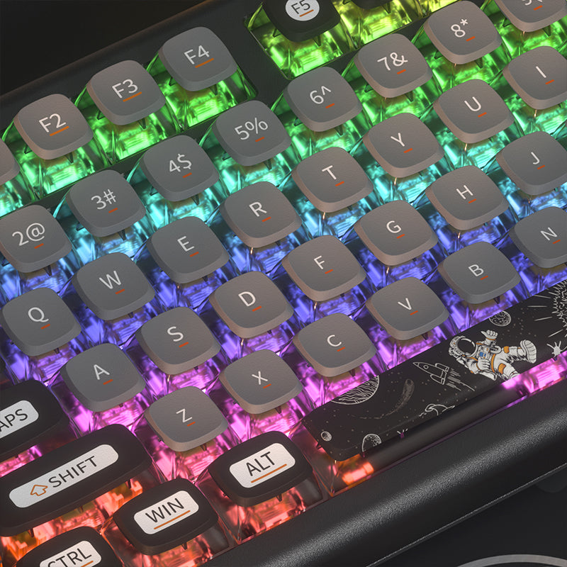 PIIFOX Space ASA Profile Pudding Keycap Set