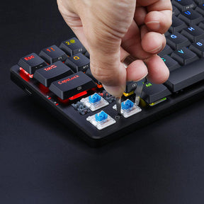 Redragon K615P-KBS Elise Pro 3-Mode Ultra-Thin Low Profile Mechanical Keyboard