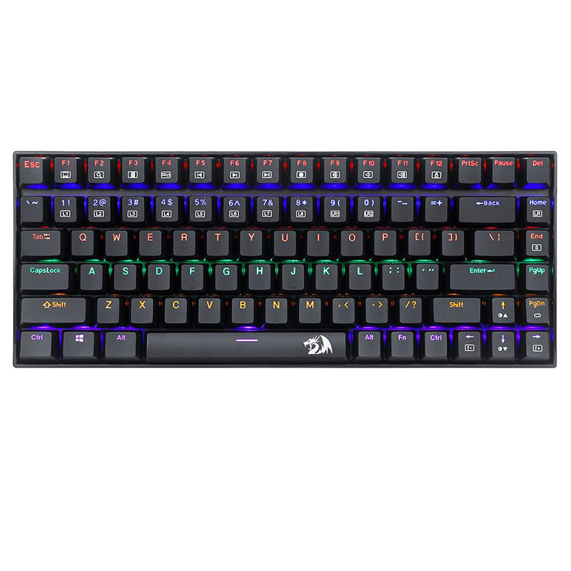 Redragon K629-KB Regenbogen-LED-Hintergrundbeleuchtung, mechanische Gaming-Tastatur