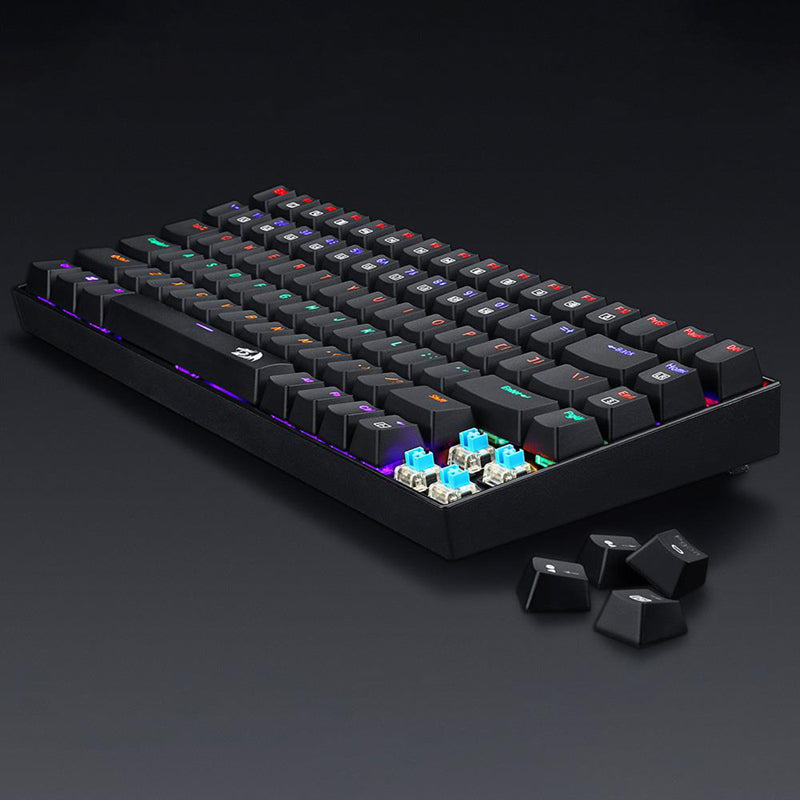 Redragon K629-KB Rainbow LED Backlight teclado mecânico para jogos