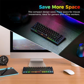 Redragon K633RGB-Pro Ryze Pro Wireless Mechanical Keyboard