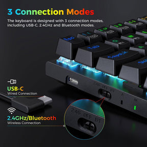 Redragon K633RGB-Pro Ryze Pro Wireless Mechanical Keyboard