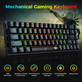 Redragon K633RGB-Pro Ryze Pro Wireless Mechanical Keyboard