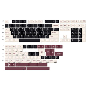 ACGAM Rome Cherry Profile ANSI/ISO Keycap Set 173 Keys