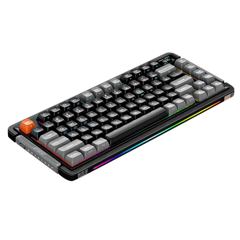 RoyalAxe L75 keyboard Black Color