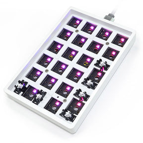 SKYLOONG GK21S Numpad 2 Mode DIY Kit white