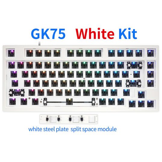 SKYLOONG GK75 Kit de bricolage RVB 3 modes