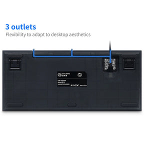 SKYLOONG GK75 RGB Mechanical Keyboard with Glacier Mechanical Switches